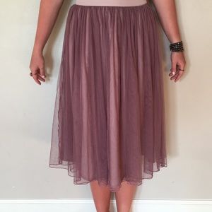Tulle skirt